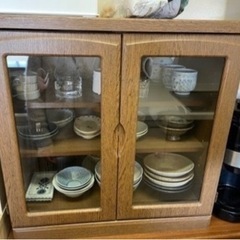 本棚　食器棚　キッチン収納　収納棚　キャビネット