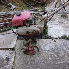 耕運機動きません。ジャンクです。