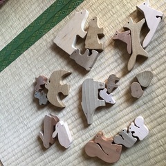 どうぶつ積み木　オークヴィレッジ