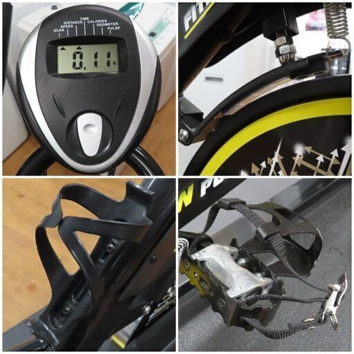 ♪POOBOO スピンバイク D525LM マグネット式 エアロバイク♪
