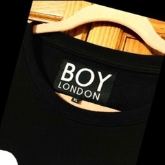 ✨男女兼用✨CAPも付いてます！✨BOY LONDON✨お洒落✨ブラックスウェット✨トレーナー✨の画像