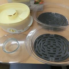 ◆お引取り限定/三重県/値引不可◆中古 T-fal ウルトラコンパクト 電気蒸し器 スチームクッカー ②　の画像