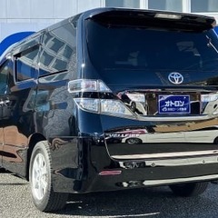 🚗トヨタ/ヴェルファイア　テカテカブラックを乗り回し😎👍の画像