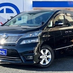 🚗トヨタ/ヴェルファイア　テカテカブラックを乗り回し😎👍の画像