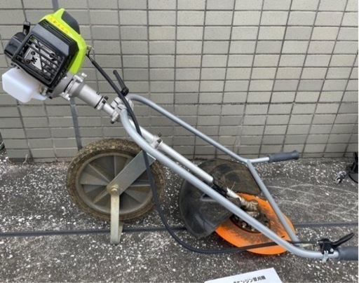 手押し式エンジン草刈機　ナイロンカッター