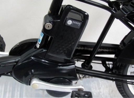 【中古】パナソニック ギュットミニDX色：ブラック 20インチ 12.0Ah バッテリー