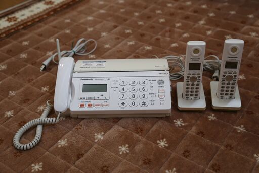 子機2台付きFAX
