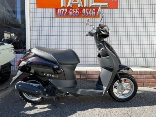 ★5万円　レッツ　セル1 実働車　スズキ　4スト　インジェクション　原付　スクーター