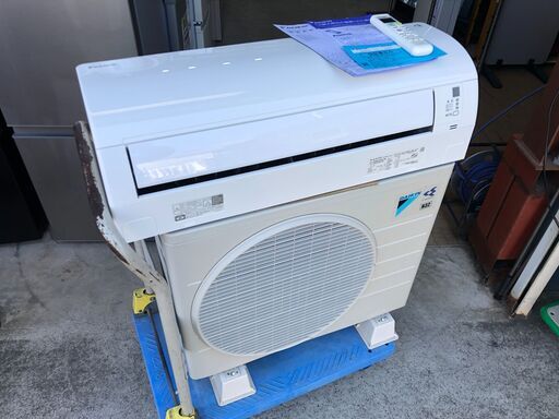 【動作保証あり】DAIKIN 2018年 2.2kw 6畳用 冷暖房ルームエアコン AN22VES【管理KR348】