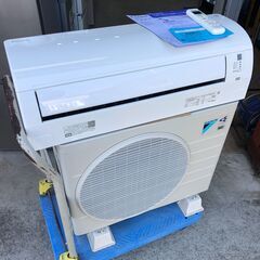 【動作保証あり】DAIKIN 2018年 2.2kw 6畳用 冷暖房ルームエアコン AN22VES【管理KR348】