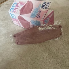 無料　マスク　ローズピンク　の画像
