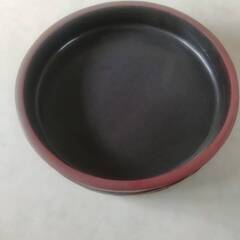 桶 トレー　漆器　漆芸　古民具  直径約36cm　高さ約8.5c...