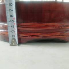 桶 トレー　漆器　漆芸　古民具  直径約36cm　高さ約8.5cm　直接取引歓迎　取り置き無料 愛知県岡崎市からの画像