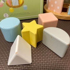 知育玩具　型はめ　パズル　ミルキートイ　エドインターの画像