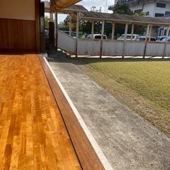 弓道場でヨガしませんかの画像