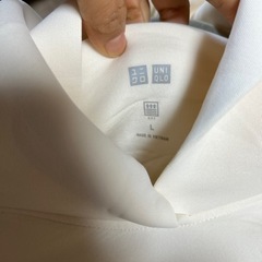 UNIQLO トレーナー　ダンボール生地の画像