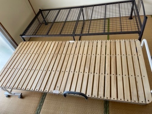【決まりました】折りたたみすのこベッド