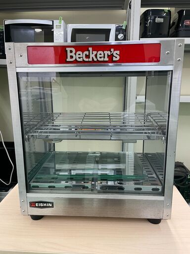 商談中　　【現状品】EISHIN エイシン 電気式 ホットショーケース ED-6 業務用 厨房 店舗 キッチンカー フードケース 福島 郡山市 a