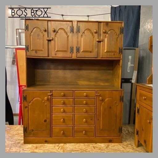 Enfant アンファン　カントリー調　カップボード●BA01G039