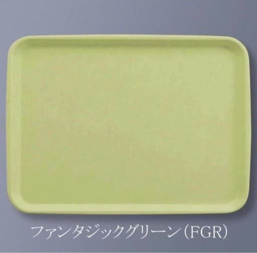 (5883) ③ 中古 三信化工株式会社 エスタートレイ SE-23 長方形 ファンタジックグリーン 30枚 428×318×H19m