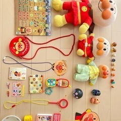 知育玩具11  アンパンマン　大容量　色々セット　パズル　ぬいぐ...
