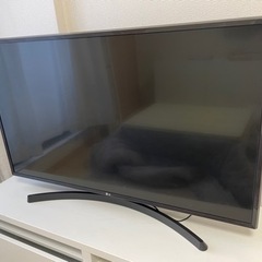 【引き取りに来られる方限定】LG製　43UK6300PJF 43...