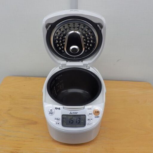 IH炊飯器 5.5合炊き ミツビシ 2016年製 NJ-NH106-W IH 炊飯器