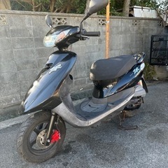 値下げ！人気のJOG ZR ブラックFI ジョグ　50cc バイ...