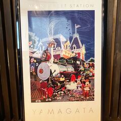 ヒロヤマガタ ディズニー メインストリートステーション ポスター