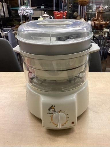 万代店　フードスチーマー　蒸し器　温泉卵