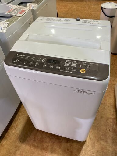 【愛品館市原店】Panasonic 2019年製 7.0Kg洗濯機 NA-f70PB12 【愛市I4S031181-104】