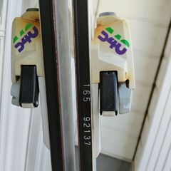 スキー板１８０ｃｍ＋ストック・スキー板１６５ｃｍ＋ストック差し上げますの画像