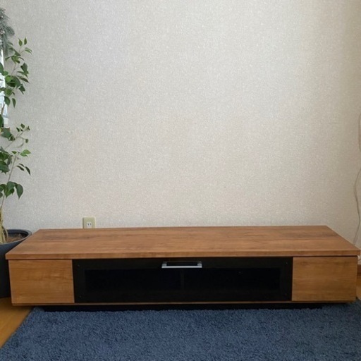 決まりました！天然木　テレビボード　テレビ台