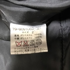美品　Q トレンチコート　ダブルジップ　の画像