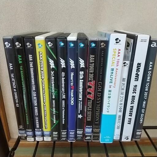 ＡＡＡ  ライブＤＶＤ １４枚