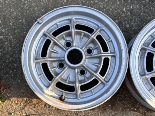 Campagnolo 13x5.5J ET19 2本 Campagnolo 13x5.5J ET19 2本