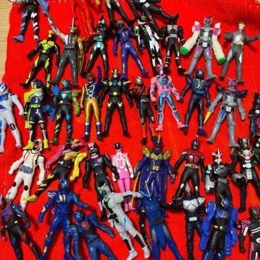 お話進んでます☆お値下げしました☆仮面ライダー　戦隊者　ソフビ