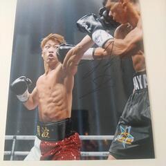 5月7日 井上尚弥vsフルトン戦 決定！井上尚弥サイン入り写真 実物