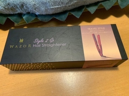 ヘアアイロン 新品未使用 WAZOR