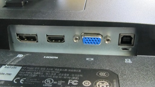 ◆23型ワイド 液晶モニター HP E232【フルHD】◆