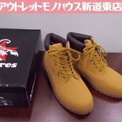 未使用品 Antares カジュアルブーツ 27cm キャメル色...
