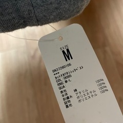 新品未使用ライトオン/ベストの画像