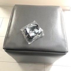 楽々展開❗️オットマン 5in1 スツールコンビネーション 収納 5脚セットの画像