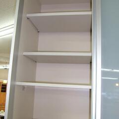 R534 高級 LIXIL キッチンキャビネット、スライディングドアストッカー、幅90cm 美品の画像