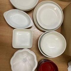 白いお皿色々