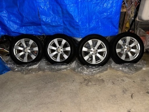225/55R/18 タイヤアルミセット