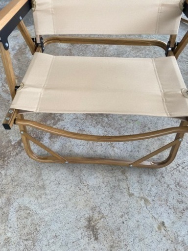 【美品！】アウトドアセット　ローチェア&テーブル
