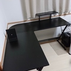 【PC、ゲーム】L字デスク