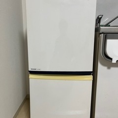 【SHARP 137L冷蔵庫】3/8までの出品となりますの画像