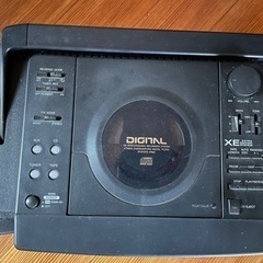 1990年　シャープ製CDラジカセの画像